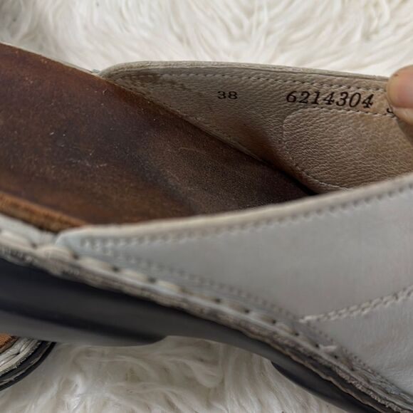 FINN COMFORT GERMANY Blue Leather Sandals Size 38 - Picture 10 of 10